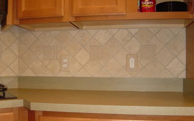 Decorative outlet covers, and 4x4 Acentus decorative tiles